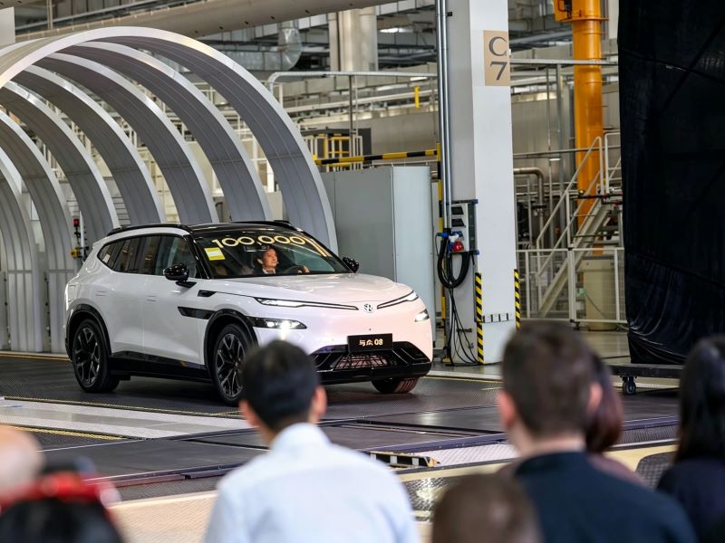 Volkswagen Anhui Hits 100,000 EV Milestone